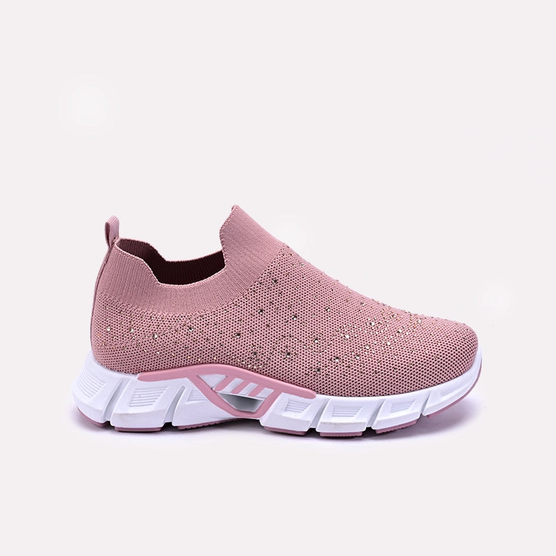 Pink Slip On Sneakers