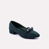 poise green fancy pumps