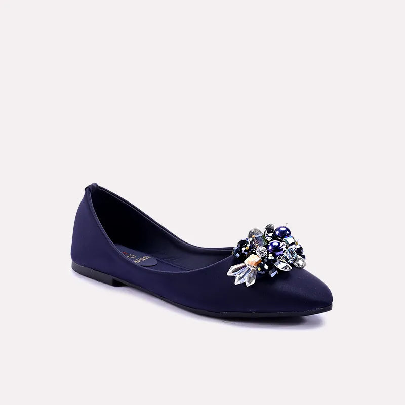 Pulse Blue Fancy Pumps 0431083 1st Step Shoes Bags