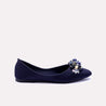 pulse womens blue fancy pumps