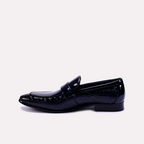 quentin black formal slip on shoes for men