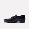 quest black formal tassel shoes for men