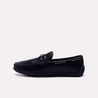 quinton black dress loafers for men