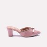 radiant womens peach fancy pumps