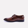 raider brown derby cap toe shoes for men