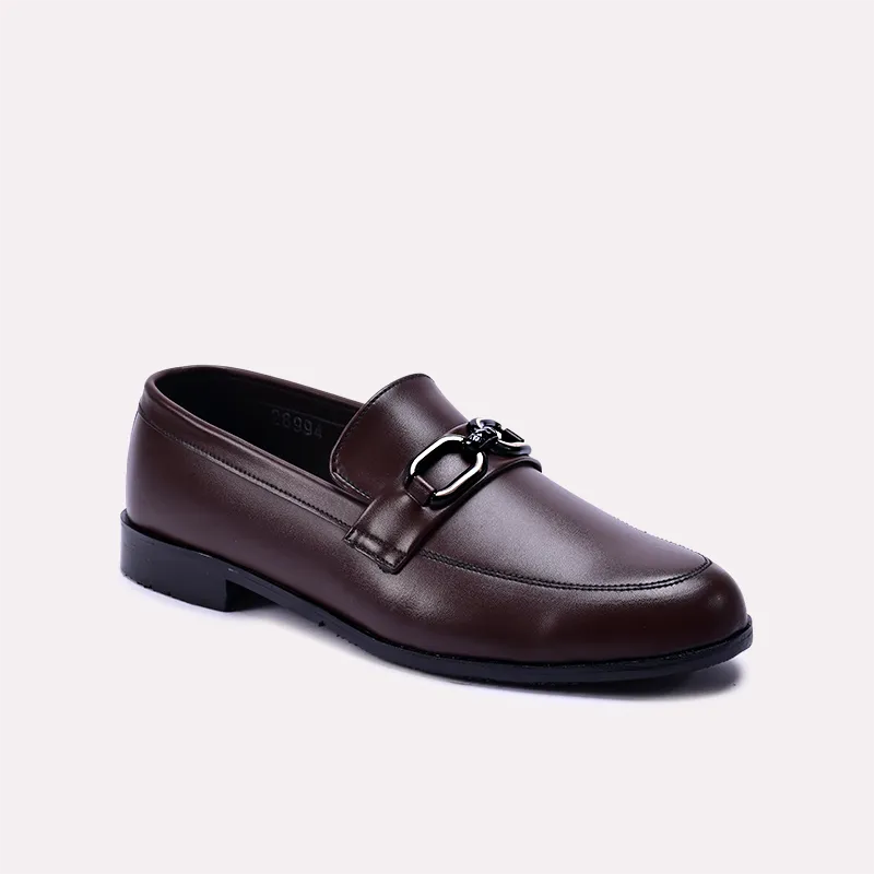 randolph brown dress loafers