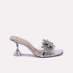 Ravelle Silver Bridal Slippers 0412761