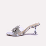 Ravelle Silver Bridal Slippers 0412761