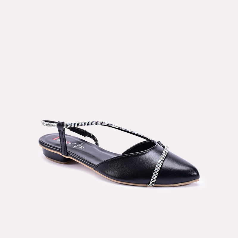 ravenna black fancy pumps