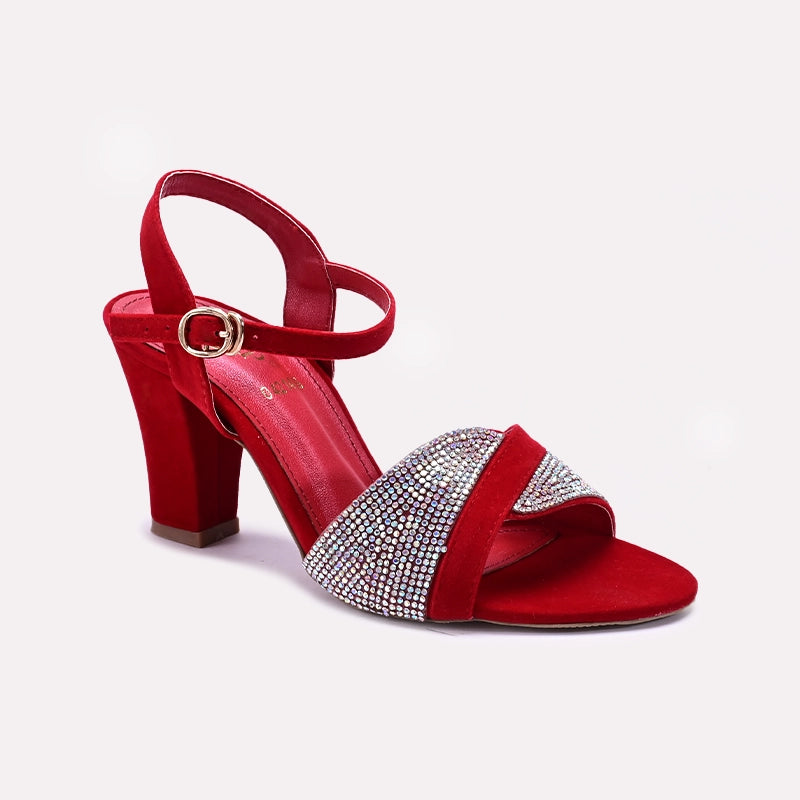 Red Fancy Sandals