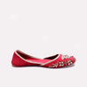 Womens Red Khussa