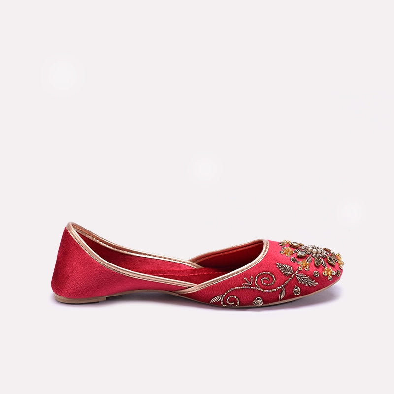Womens Red Khussa