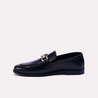 reuben black dress loafers for men