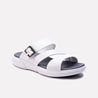 reynold white casual slippers