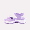 rhea purple comfy sandals for women