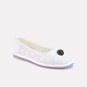 riya white casual pumps