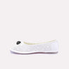 riya white casual pumps for womens