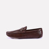 robin brown horsebit loafers for men