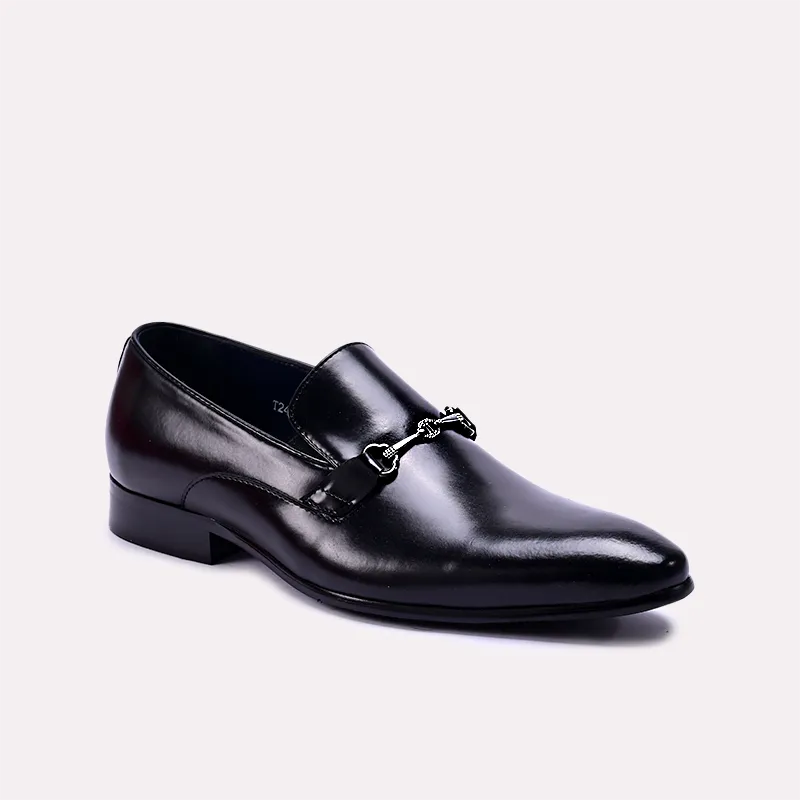 roderick black narrow toe formal loafers