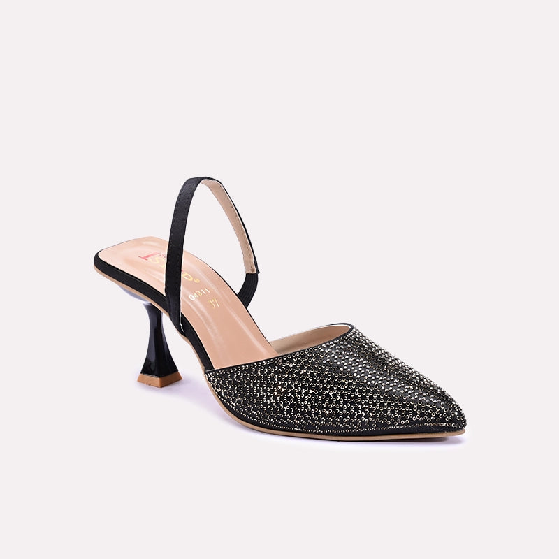 romilly black fancy pumps