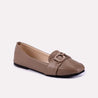 romy brown casual pumps