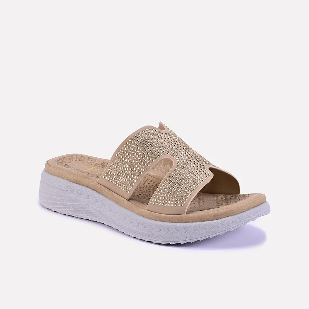 rosalie fawn casual slippers