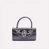 roxy gray clutch front