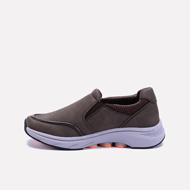 Rush Brown Slip On Sneakers 0120493
