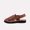 rust brown peshawari chappal for men