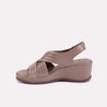 sable brown casual sandals for women