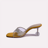 sally yellow women heel slippers