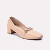 serafina fawn casual heel pumps