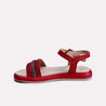 serena maroon soft sandals for women