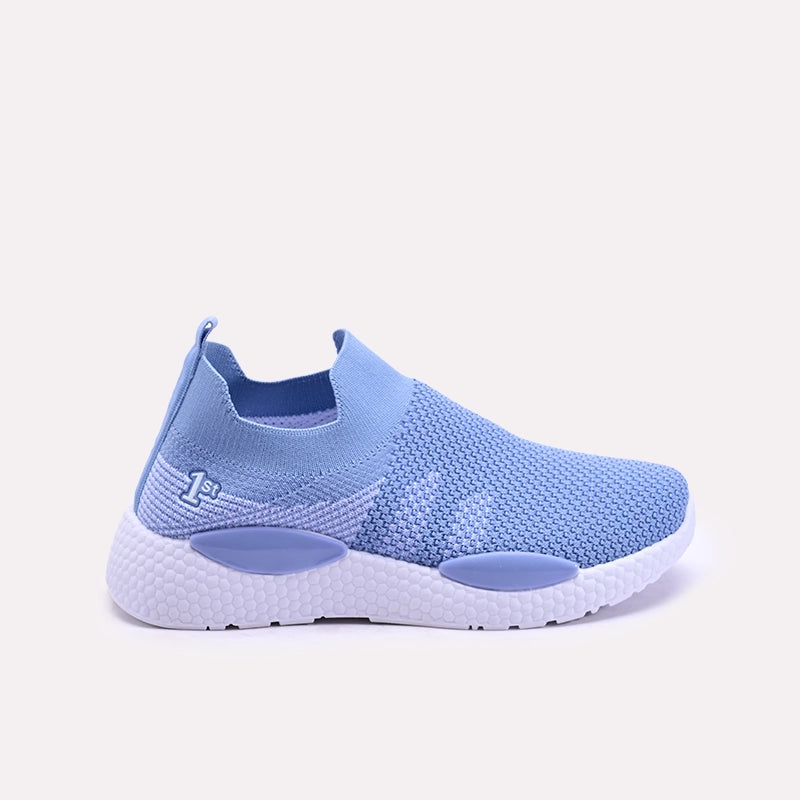 Serenelle women Blue Slip On Sneakers