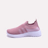 Serenelle Pink Slip On Sneakers for women