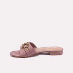 Serenity Peach Fancy Slides for women