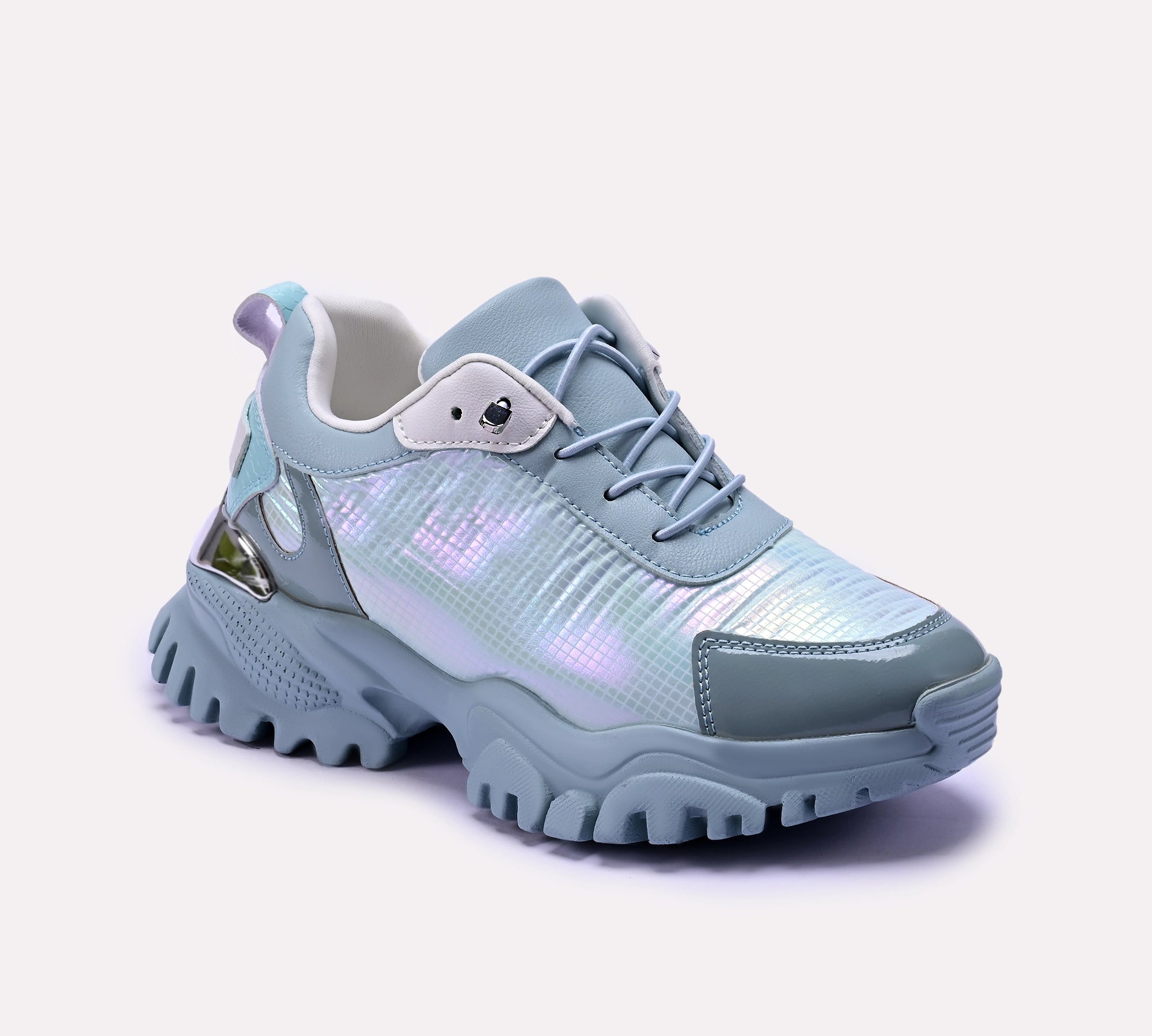 sheen blue women sneakers 0440625