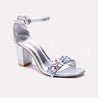 Silver Bridal Sandals