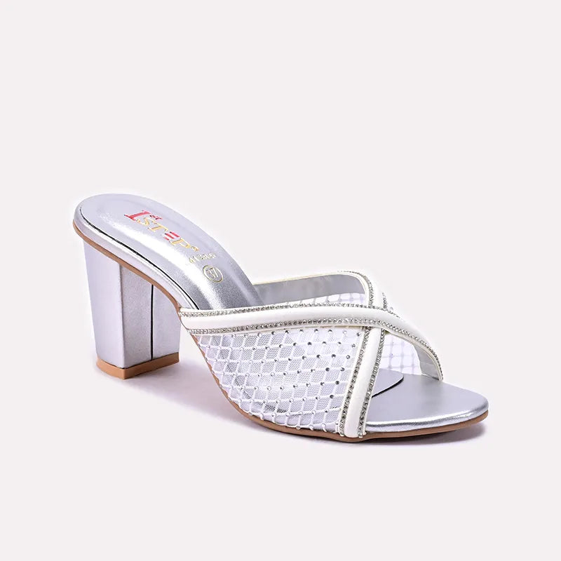 Silver Bridal Slippers 0412847