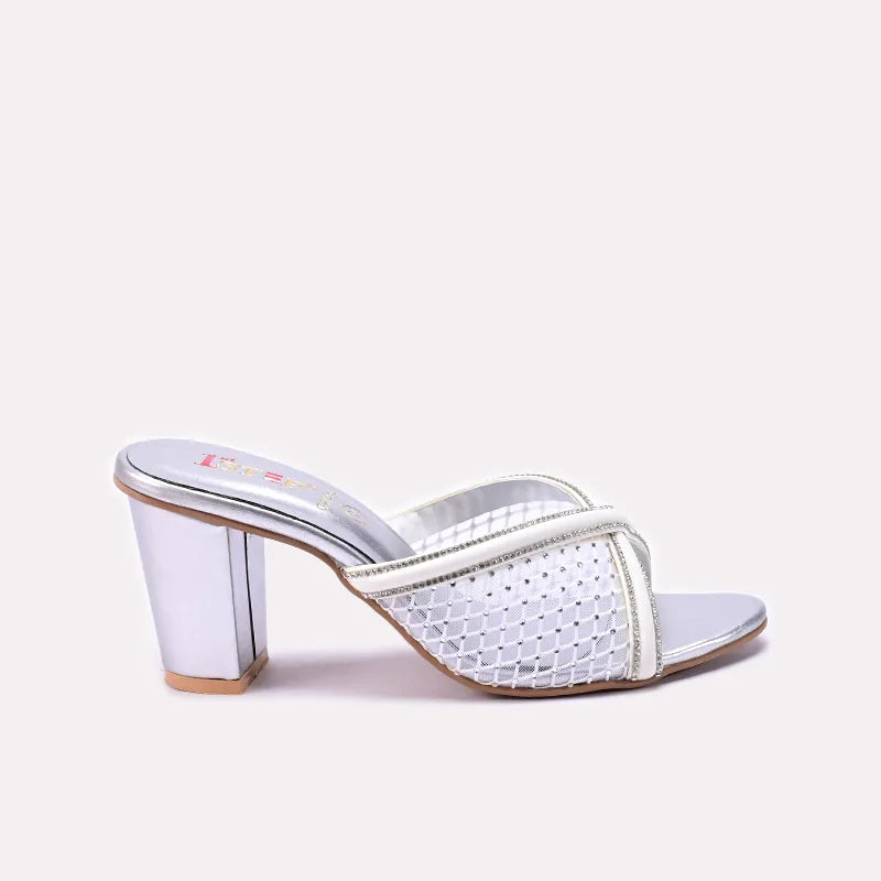 Silver Bridal Slippers 0412847