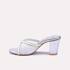 Silver Bridal Slippers 0412847