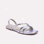 Silver Casual Sandals
