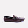 silverstone mens classic loafers maroon