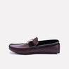 silverstone classic loafers maroon for men