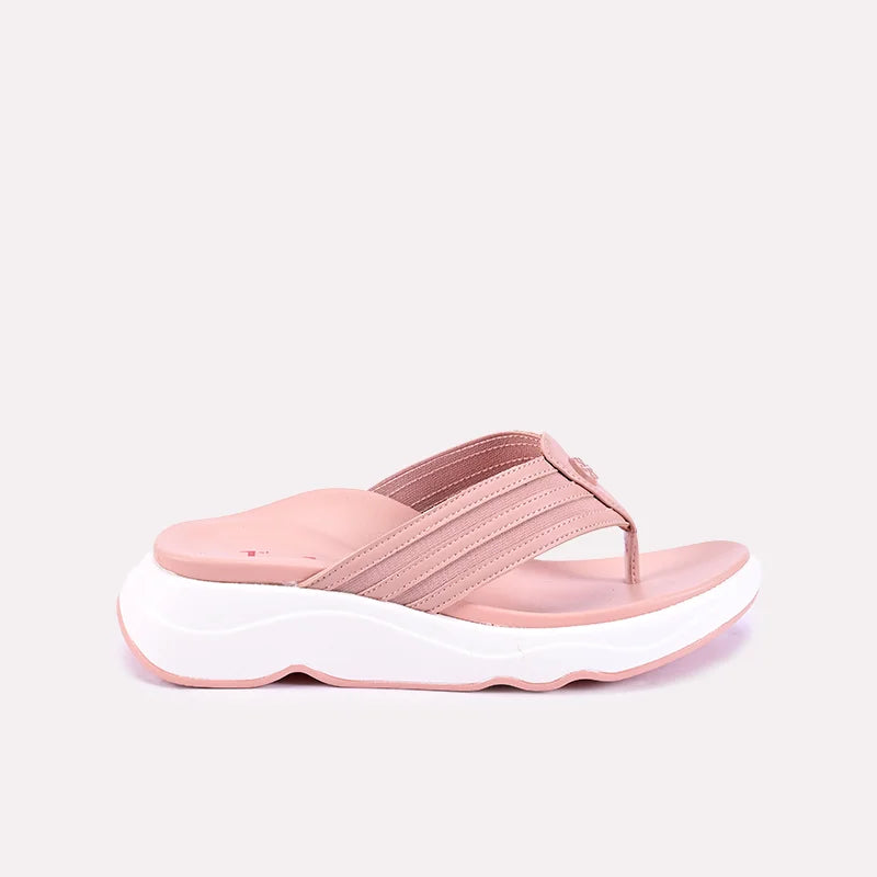 sky women pink comfy flip flops