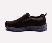 brown slip on men sneakers