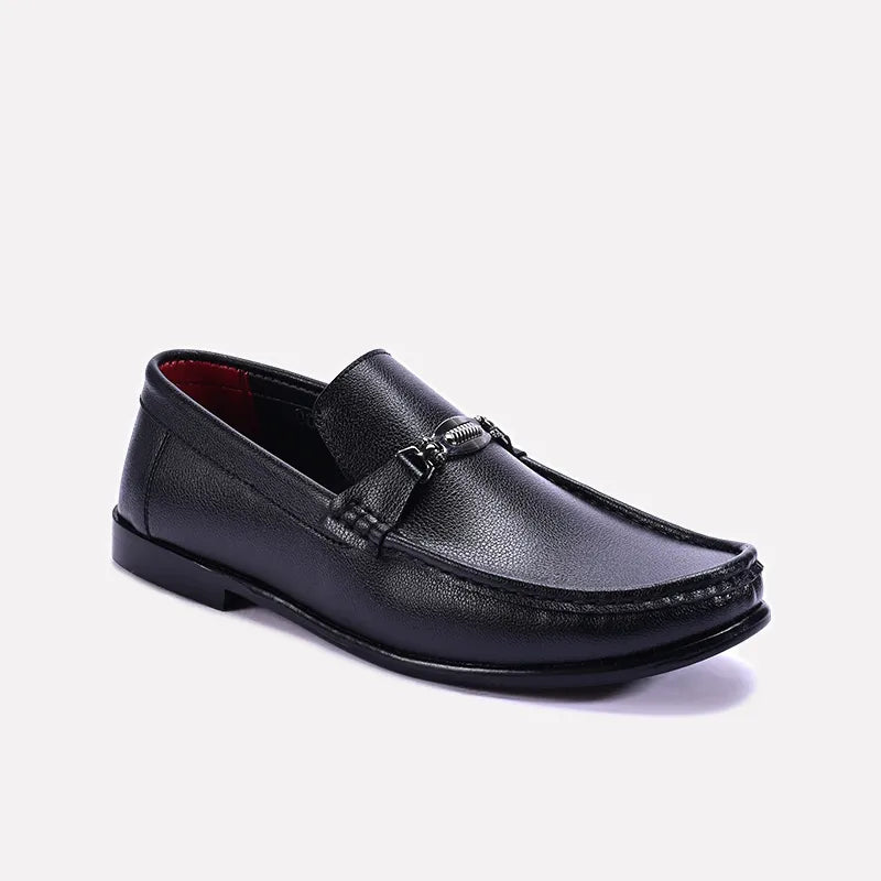 somerset black loafers shoes for mens