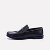 somerset mens black loafers shoes