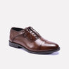 sovereign brown cap toe oxford shoes