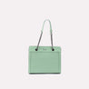 spectrum light green casual shoulder bags